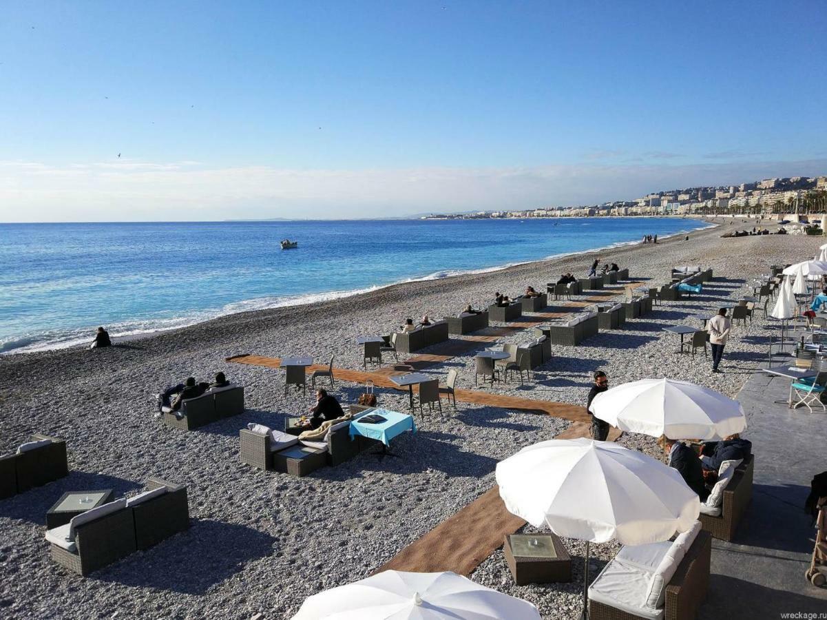 Stylish 2 Room Flat 60 Meters To The Beach Nice Bagian luar foto